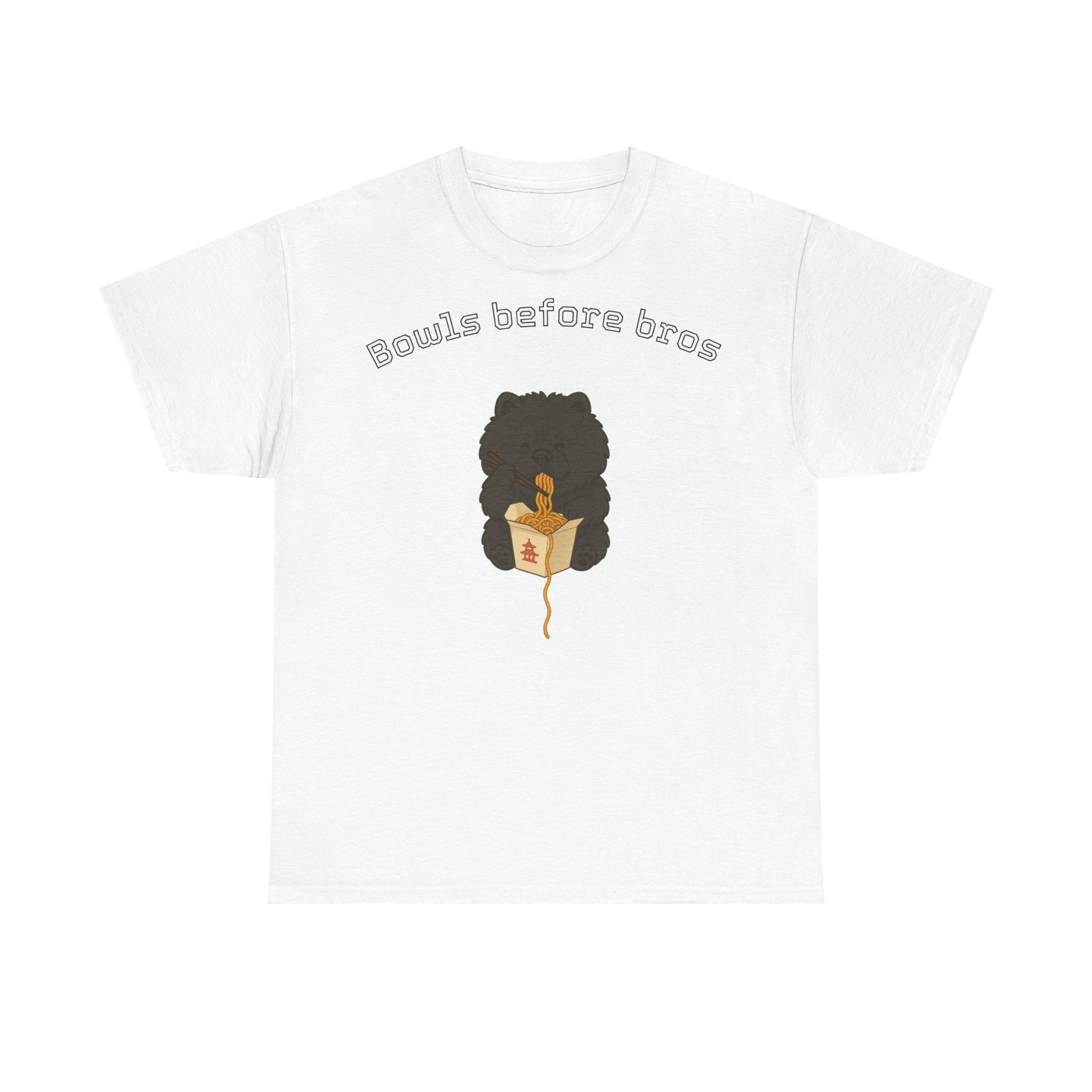 Unisex Heavy Cotton Tee - Bowls Before Bros Black