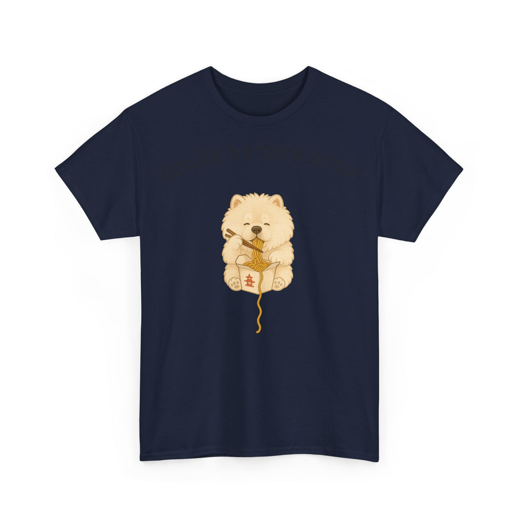 Unisex Heavy Cotton Tee - Bowls Before Bros Cream