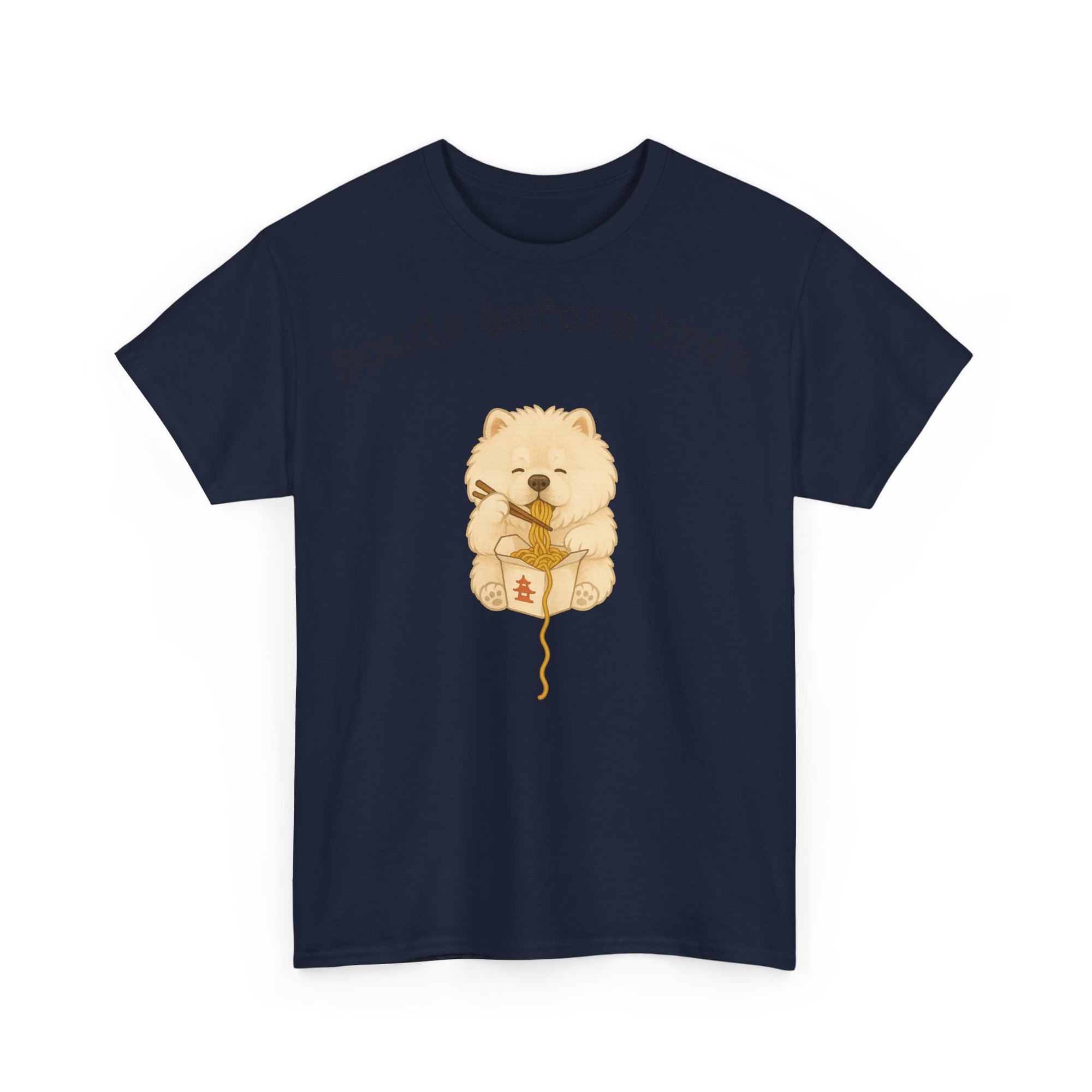 Unisex Heavy Cotton Tee - Bowls Before Bros Cream