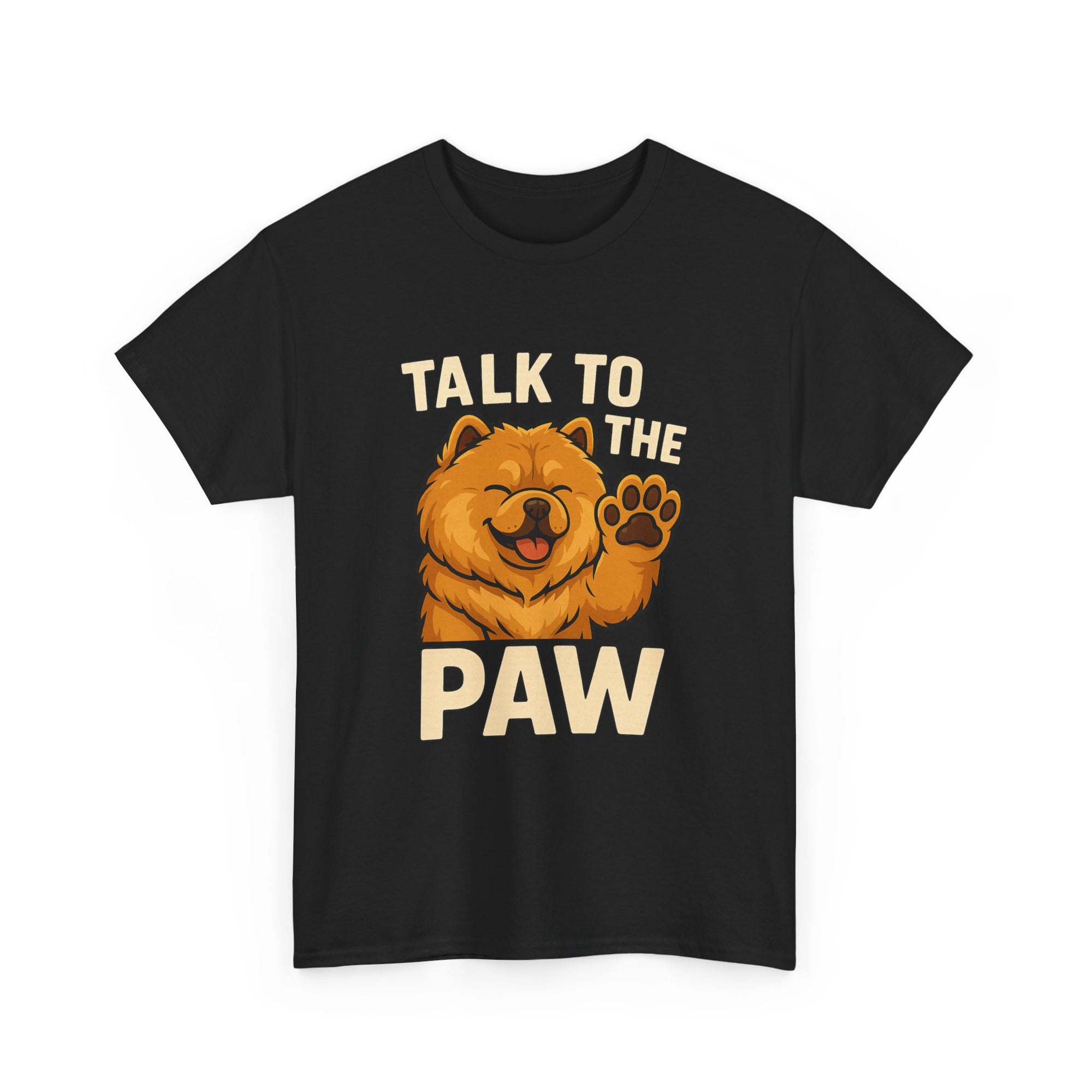 -Unisex Heavy Cotton Tee - Talk To The Paw