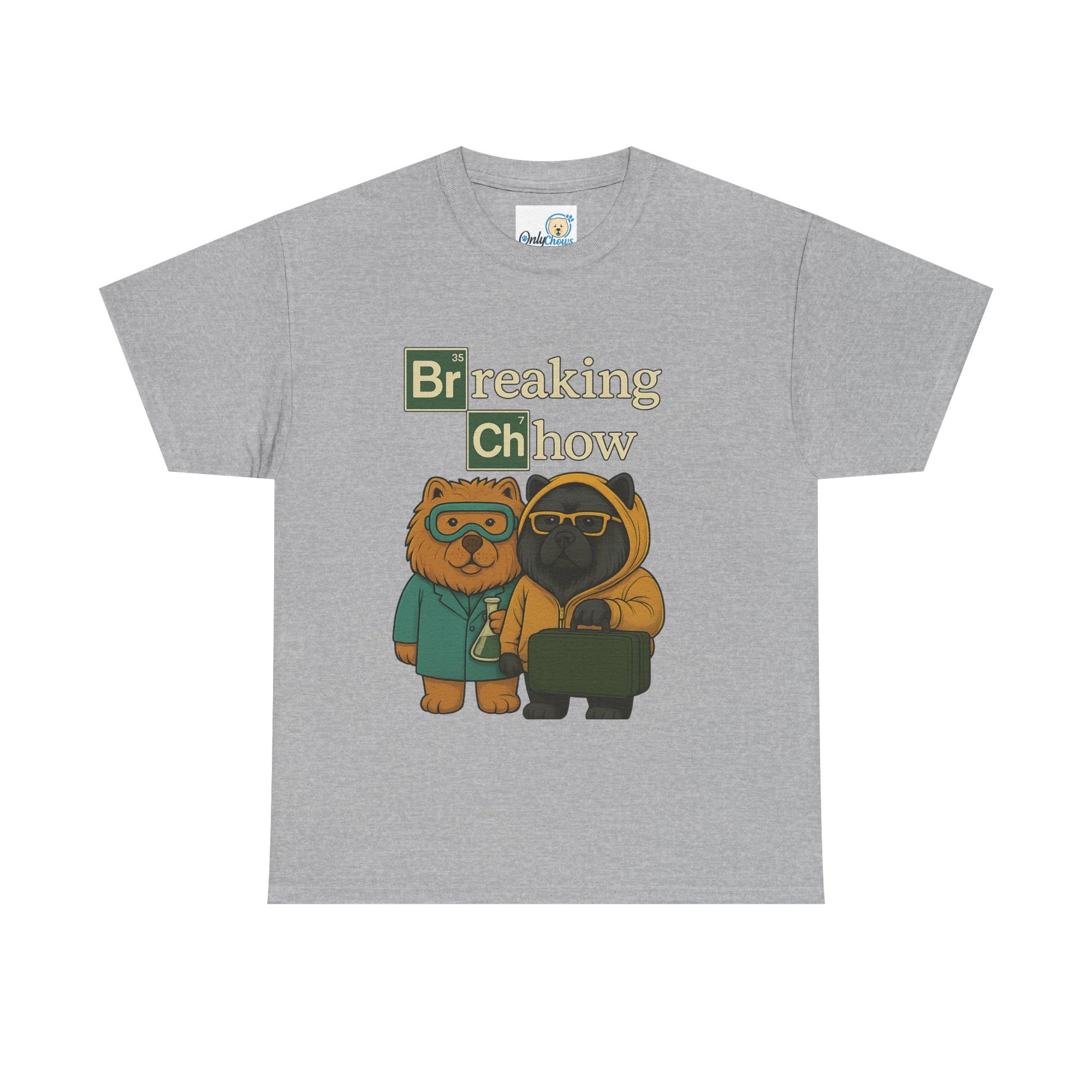 -Unisex Heavy Cotton Tee - Chows in Lab