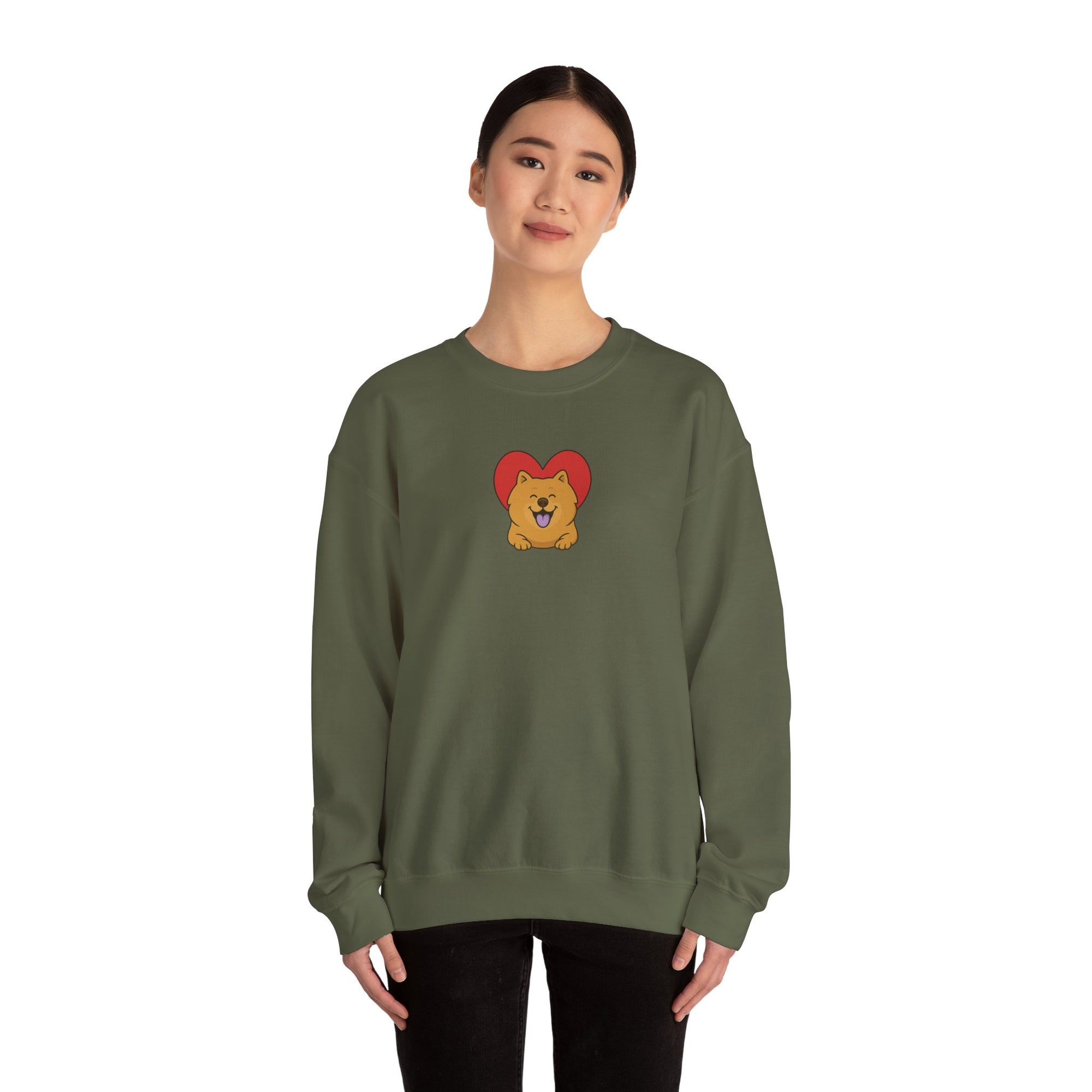 -Unisex Heavy Blend™ Crewneck Sweatshirt -From Chow Chow With Love