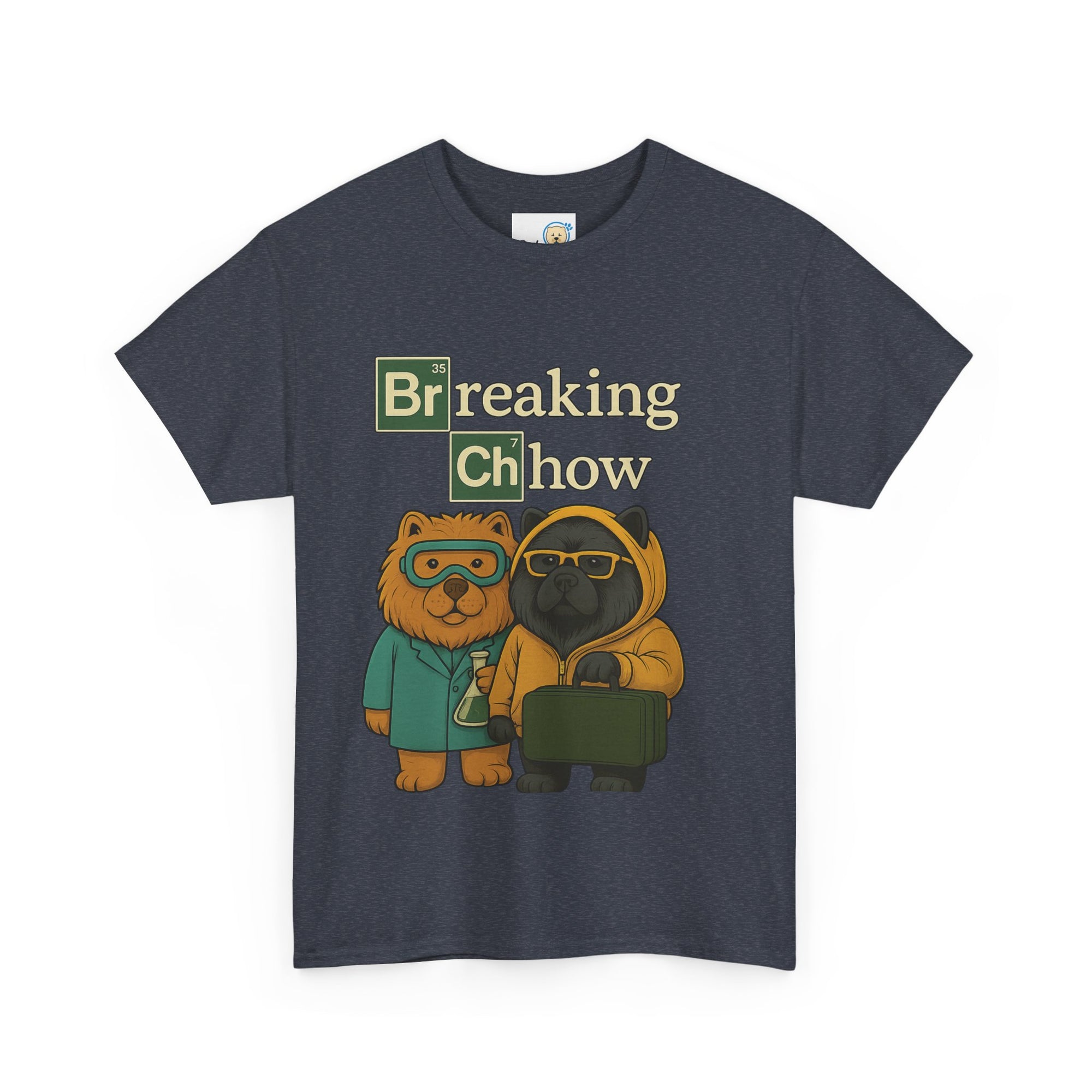 -Unisex Heavy Cotton Tee - Chows in Lab