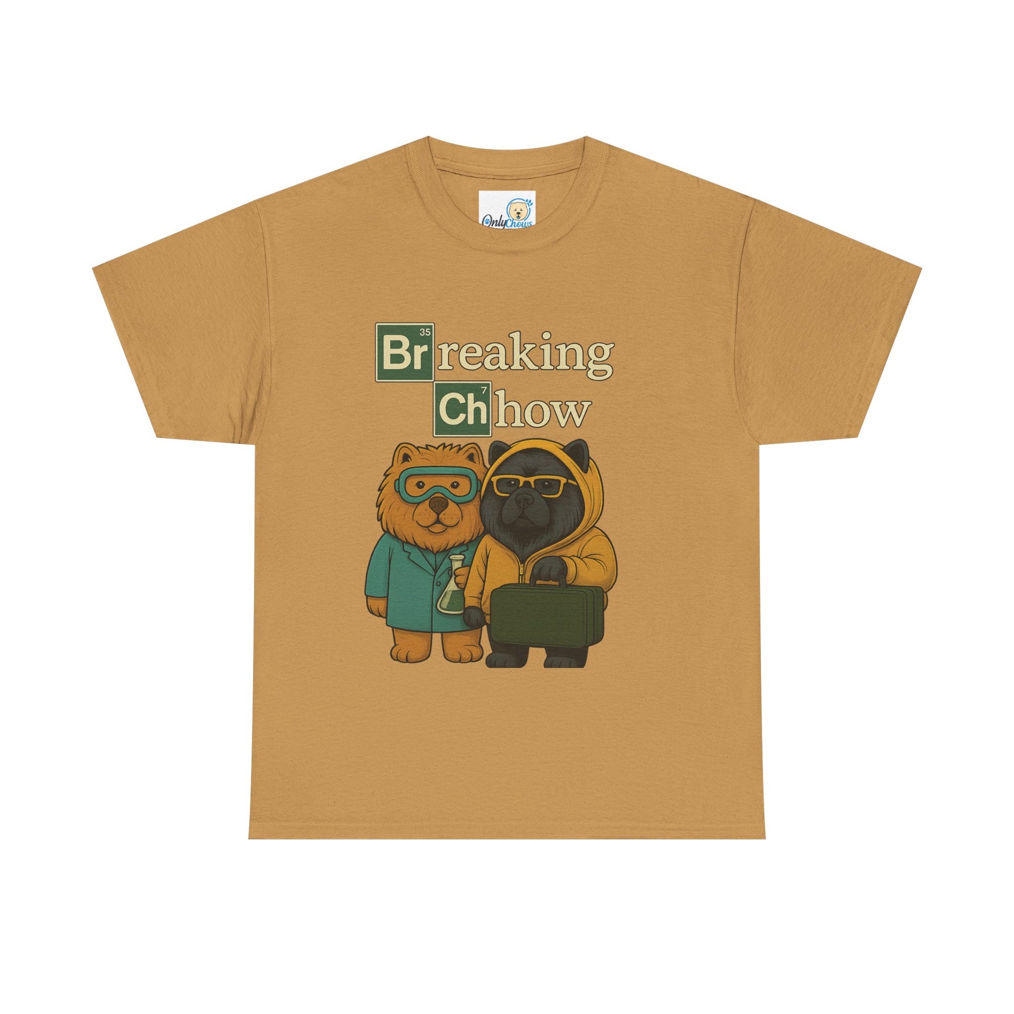 -Unisex Heavy Cotton Tee - Chows in Lab
