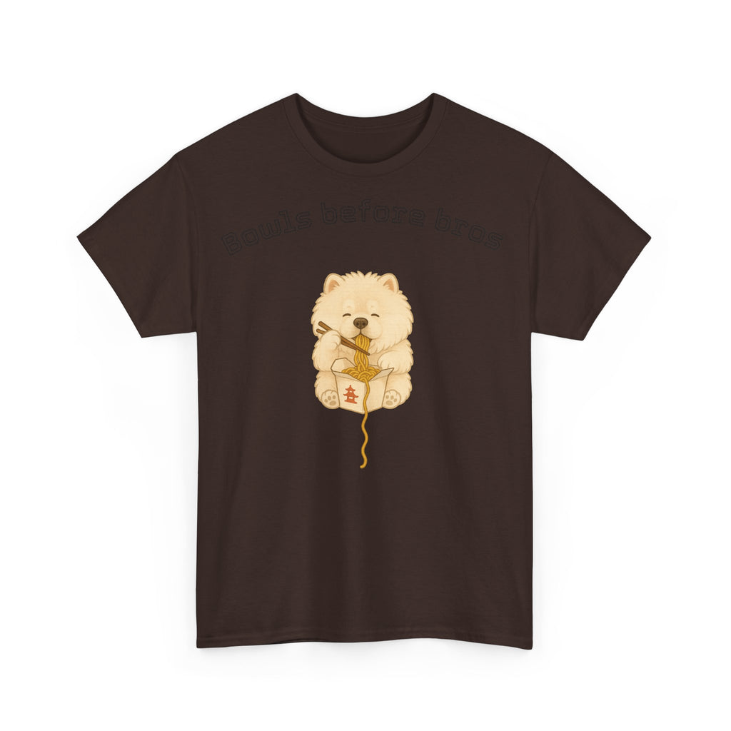 Unisex Heavy Cotton Tee - Bowls Before Bros Cream