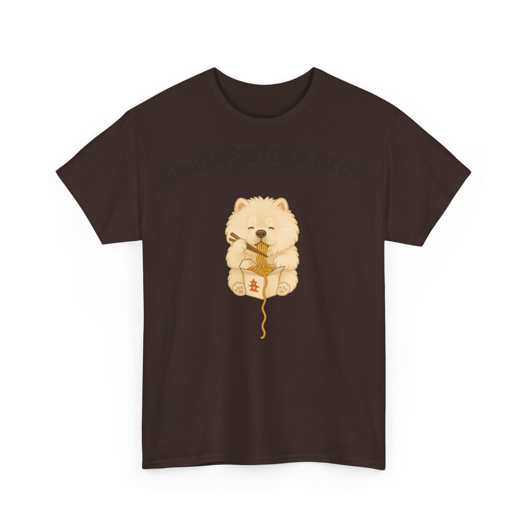 Unisex Heavy Cotton Tee - Bowls Before Bros Cream