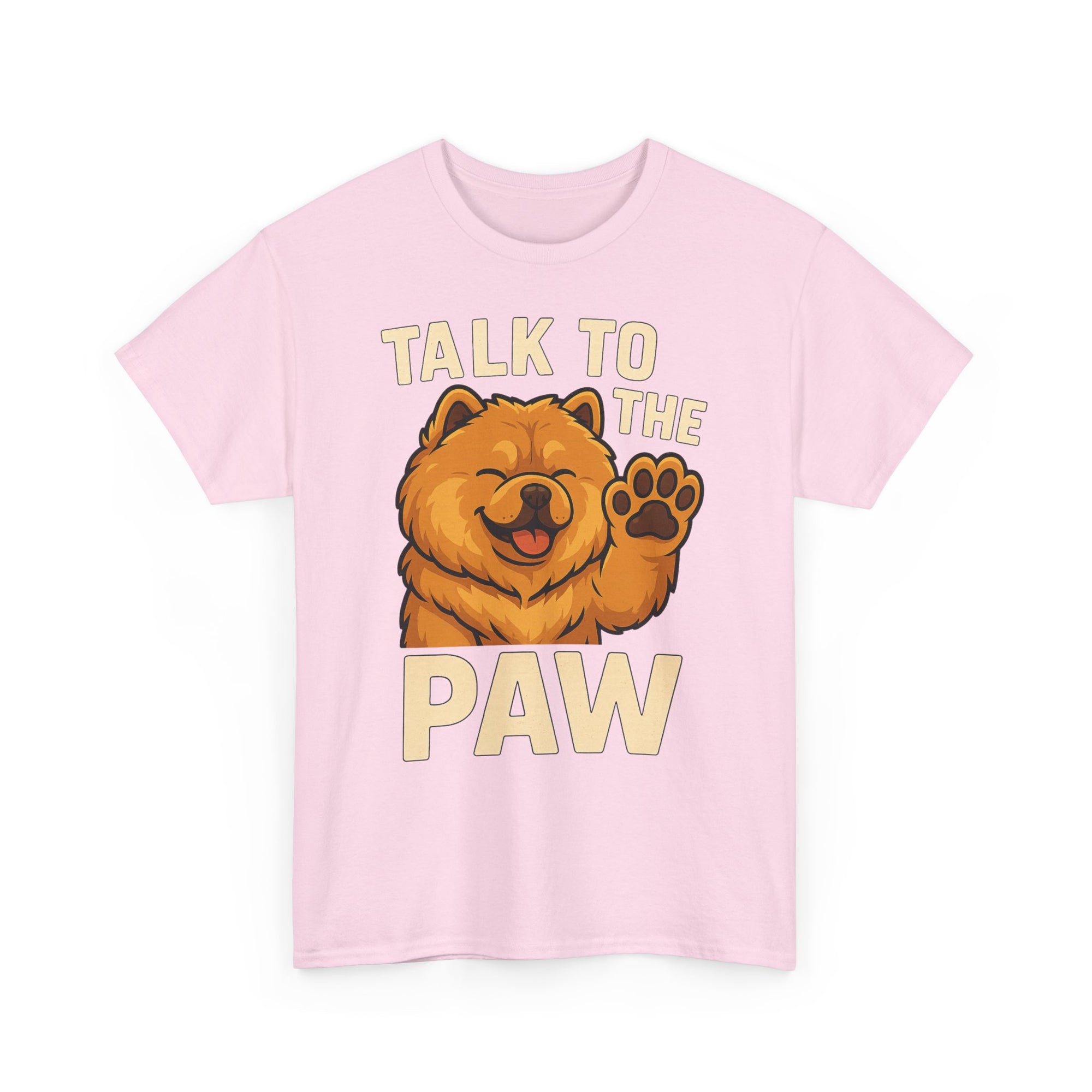 Unisex Heavy Cotton Tee - Talk To The Paw
