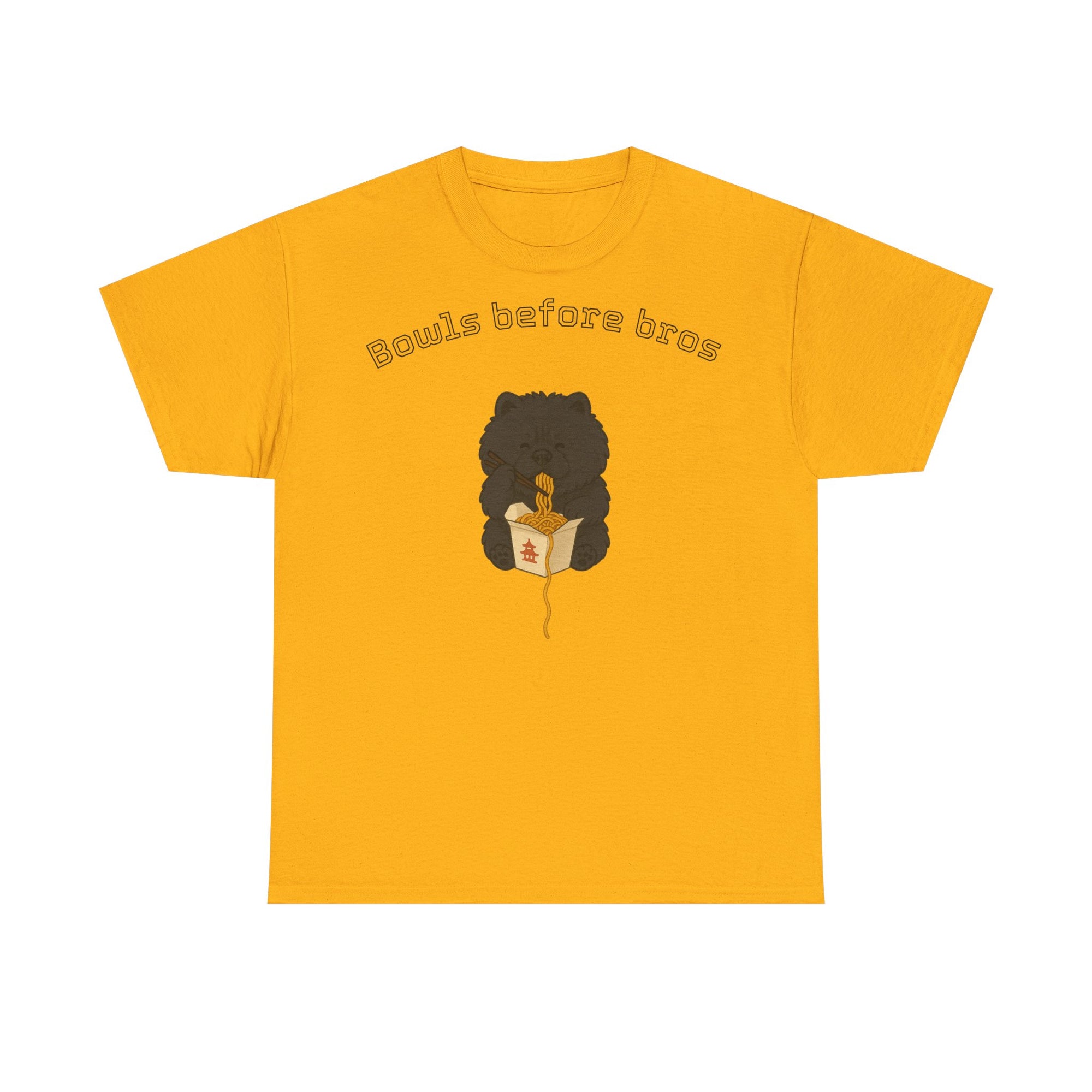 Unisex Heavy Cotton Tee - Bowls Before Bros Black