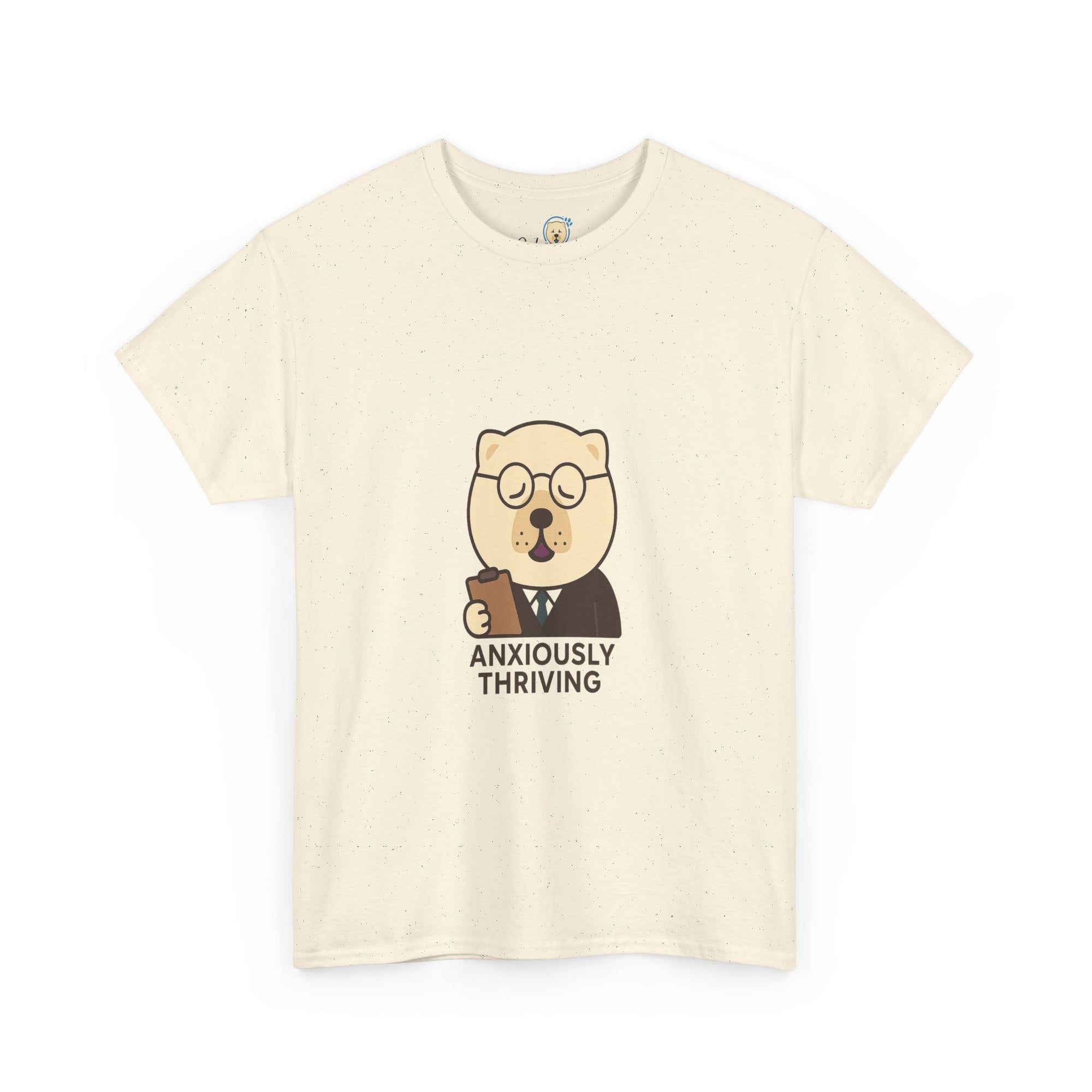 -Unisex Heavy Cotton Tee - Anxiously Thriving