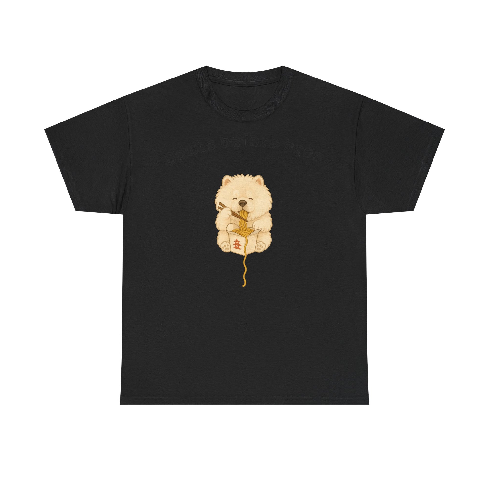 Unisex Heavy Cotton Tee - Bowls Before Bros Cream