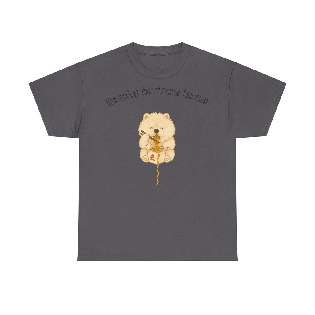 Unisex Heavy Cotton Tee - Bowls Before Bros Cream