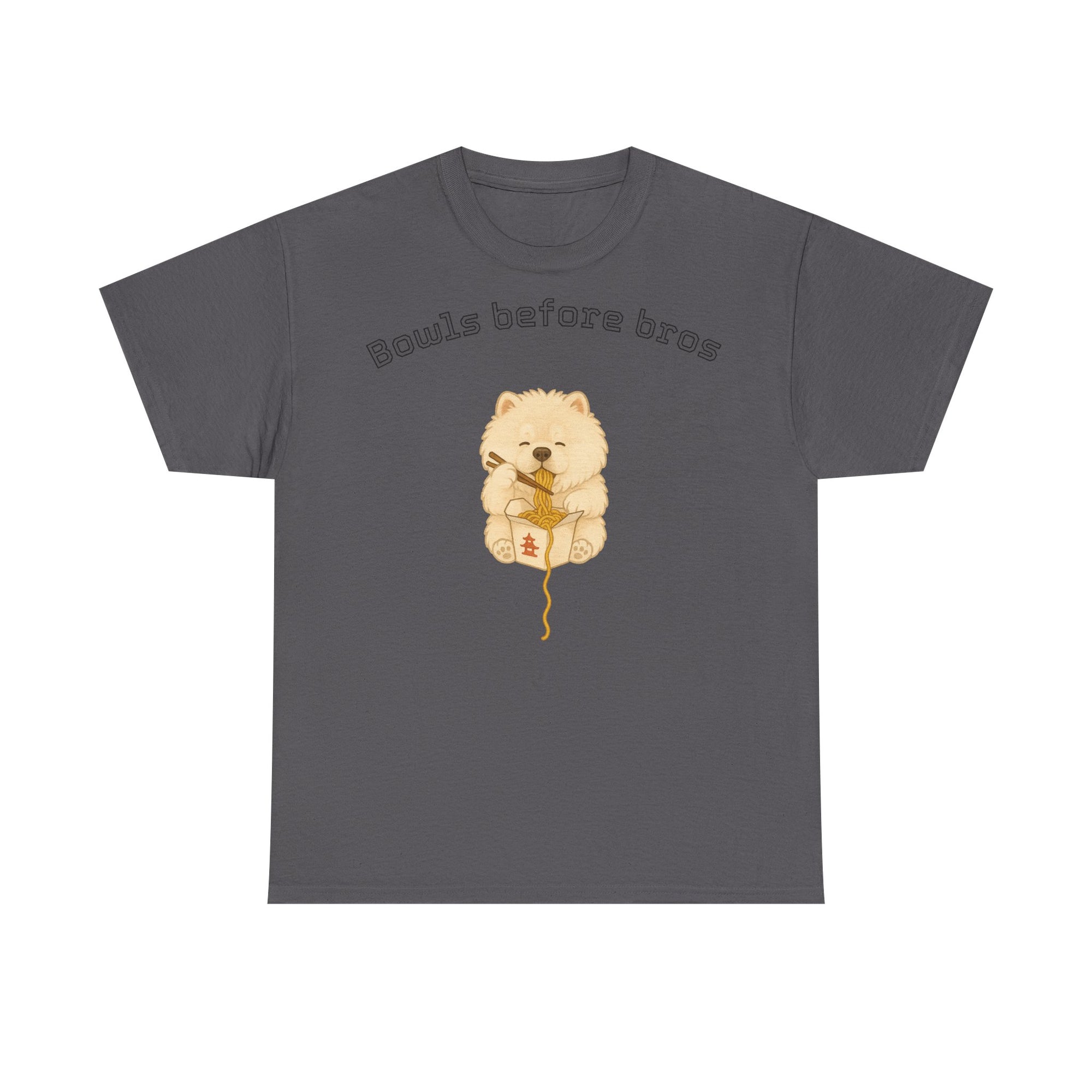 Unisex Heavy Cotton Tee - Bowls Before Bros Cream