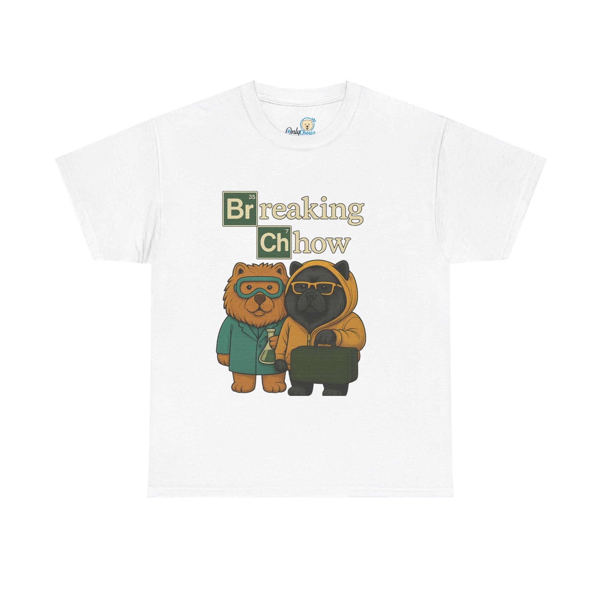 -Unisex Heavy Cotton Tee - Chows in Lab