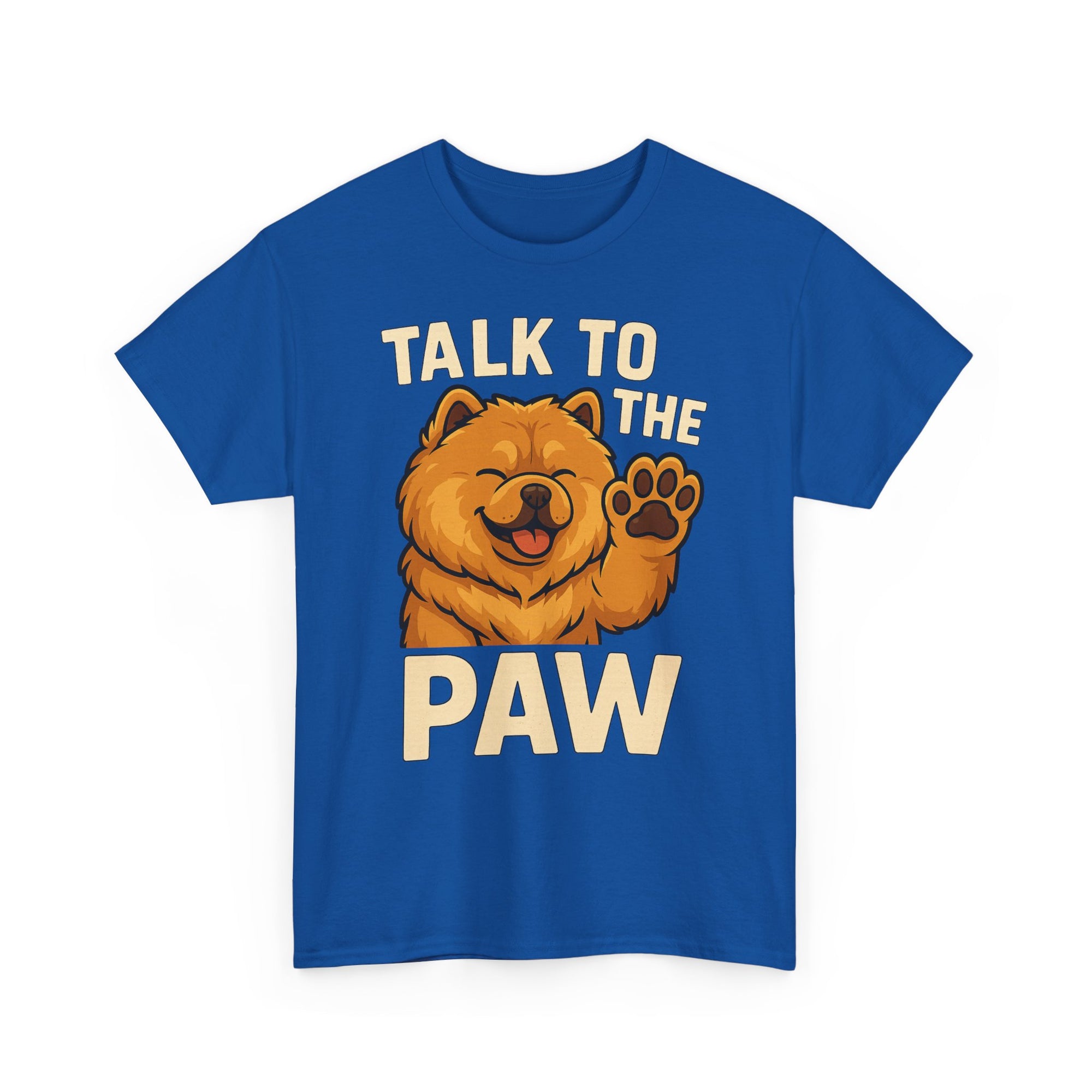 Unisex Heavy Cotton Tee - Talk To The Paw