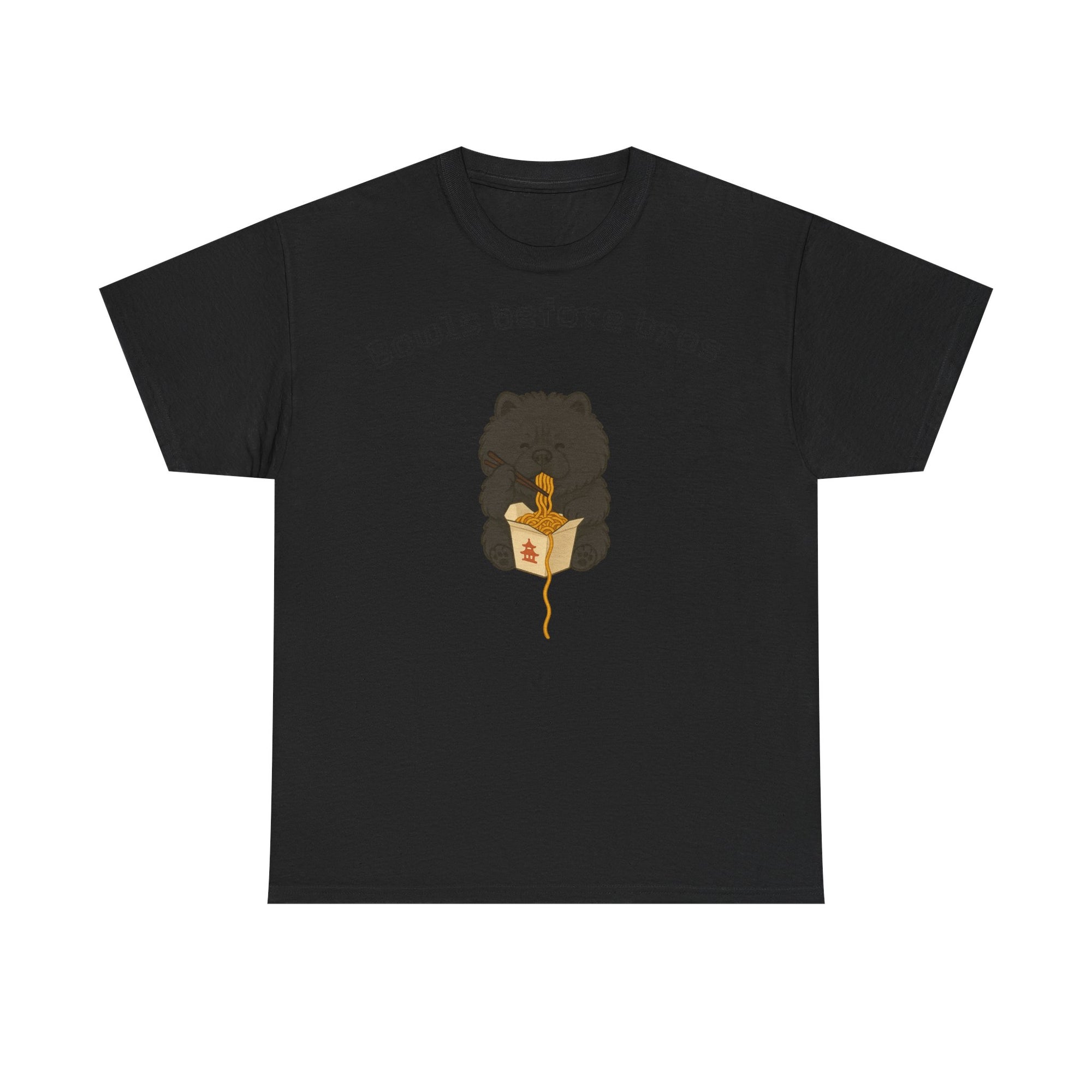 Unisex Heavy Cotton Tee - Bowls Before Bros Black