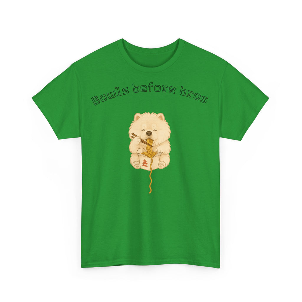 Unisex Heavy Cotton Tee - Bowls Before Bros Cream