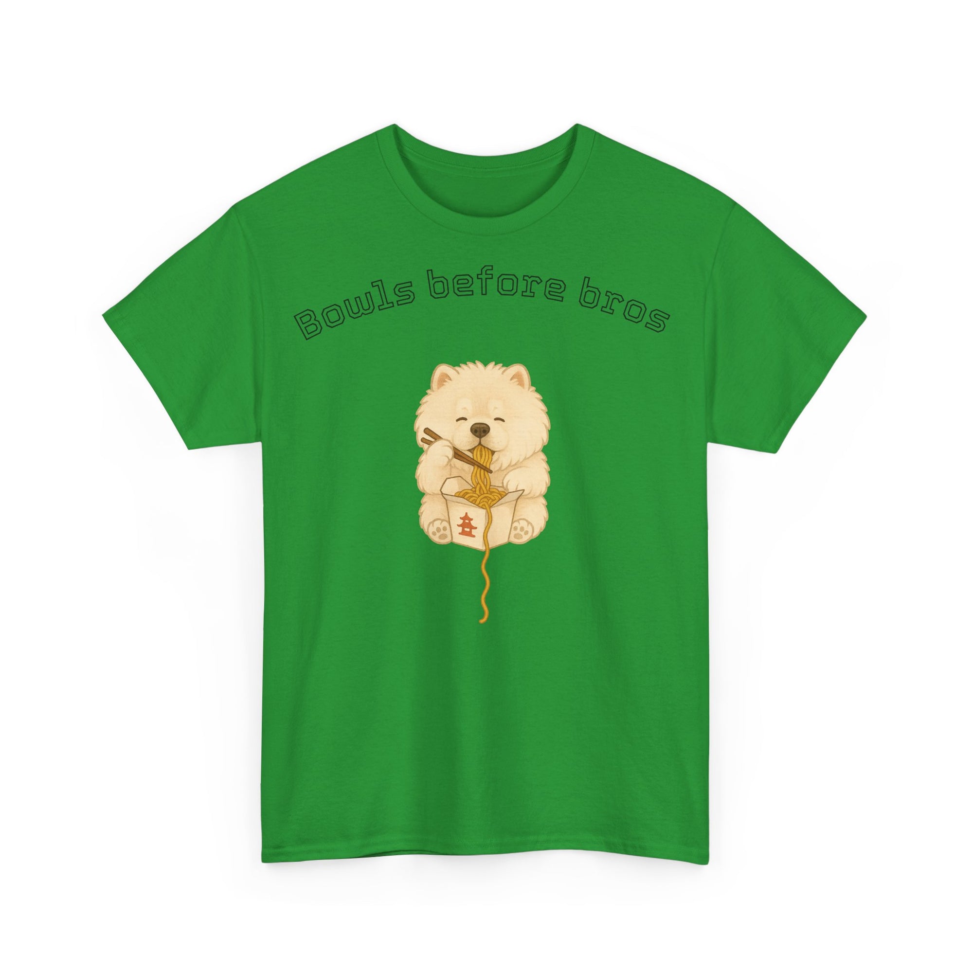 Unisex Heavy Cotton Tee - Bowls Before Bros Cream
