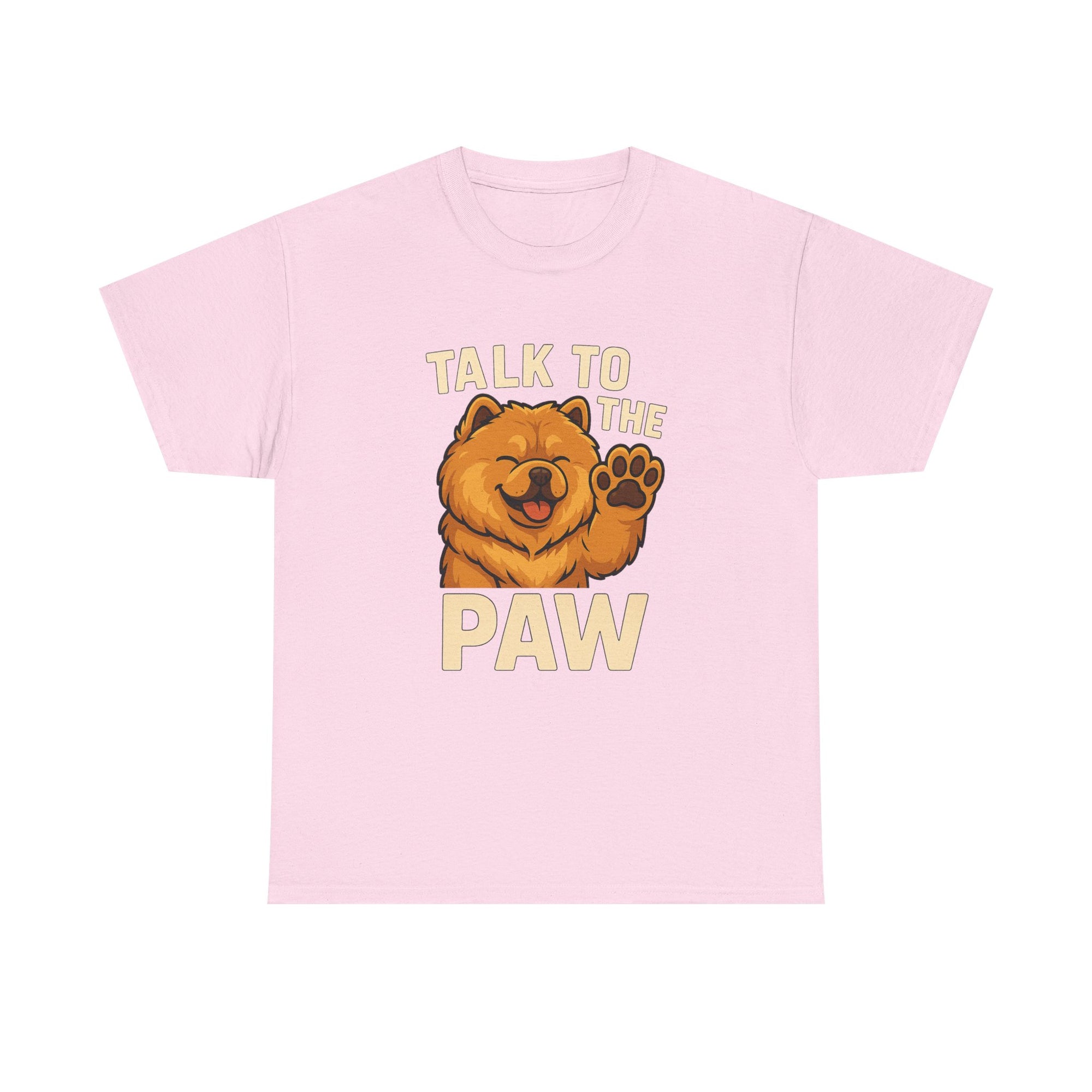 -Unisex Heavy Cotton Tee - Talk To The Paw