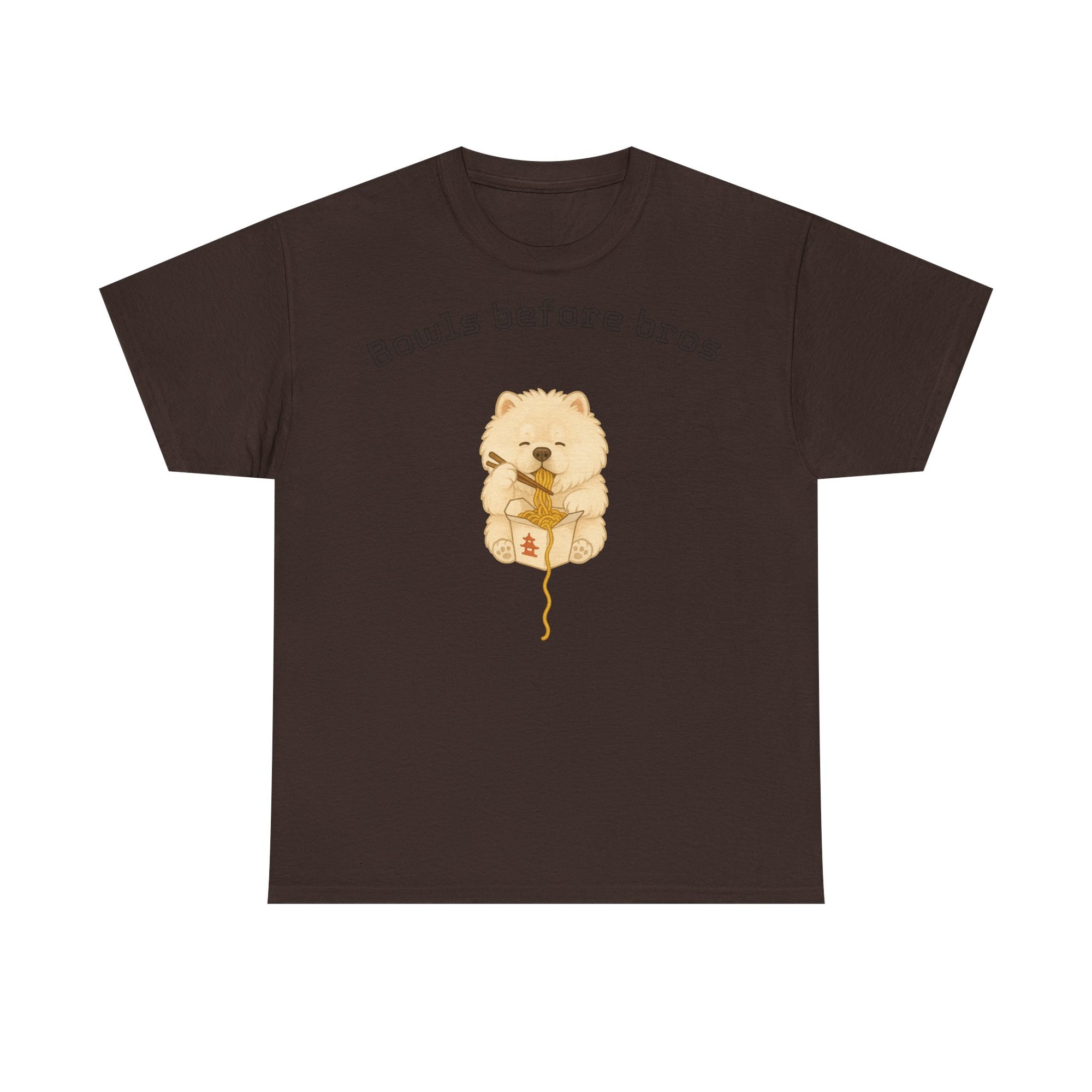 Unisex Heavy Cotton Tee - Bowls Before Bros Cream