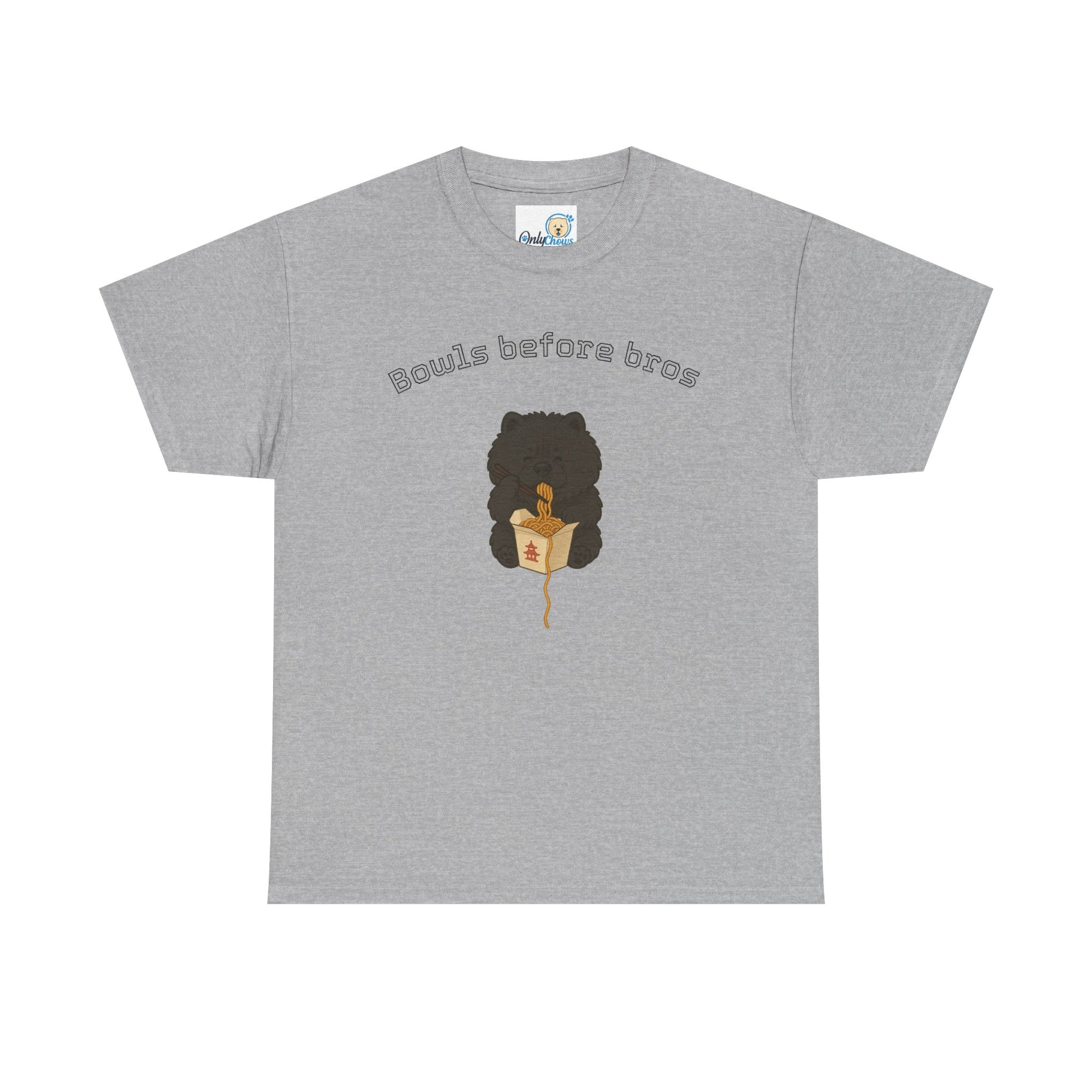 -Unisex Heavy Cotton Tee - Bowls Before Bros Black