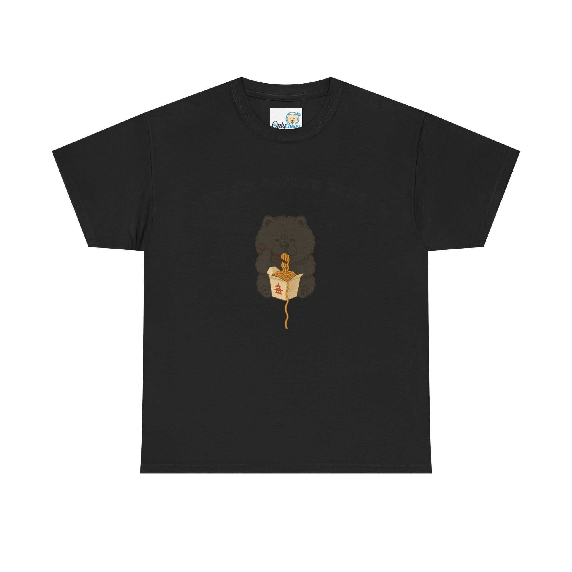 -Unisex Heavy Cotton Tee - Bowls Before Bros Black