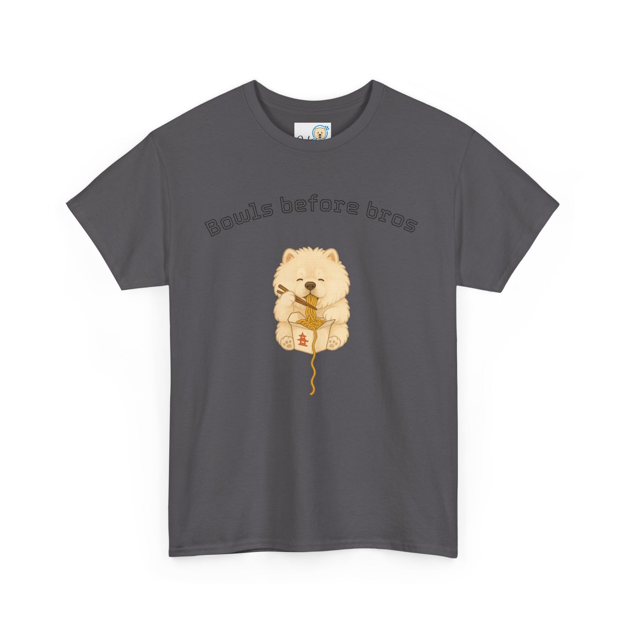 -Unisex Heavy Cotton Tee - Bowls Before Bros cream