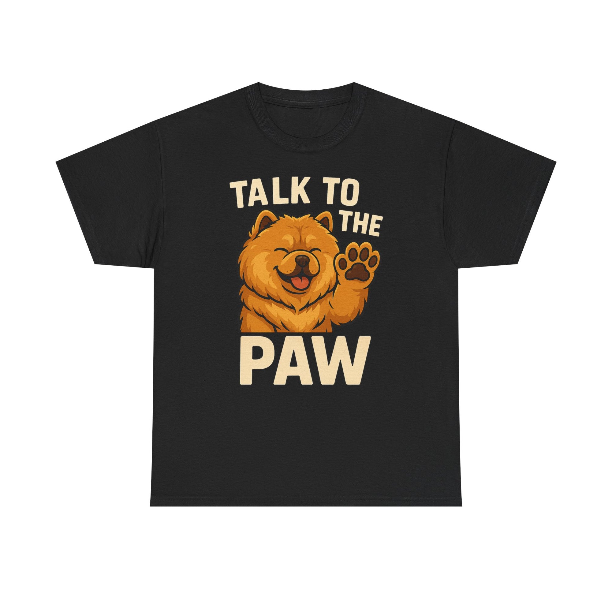 Unisex Heavy Cotton Tee - Talk To The Paw