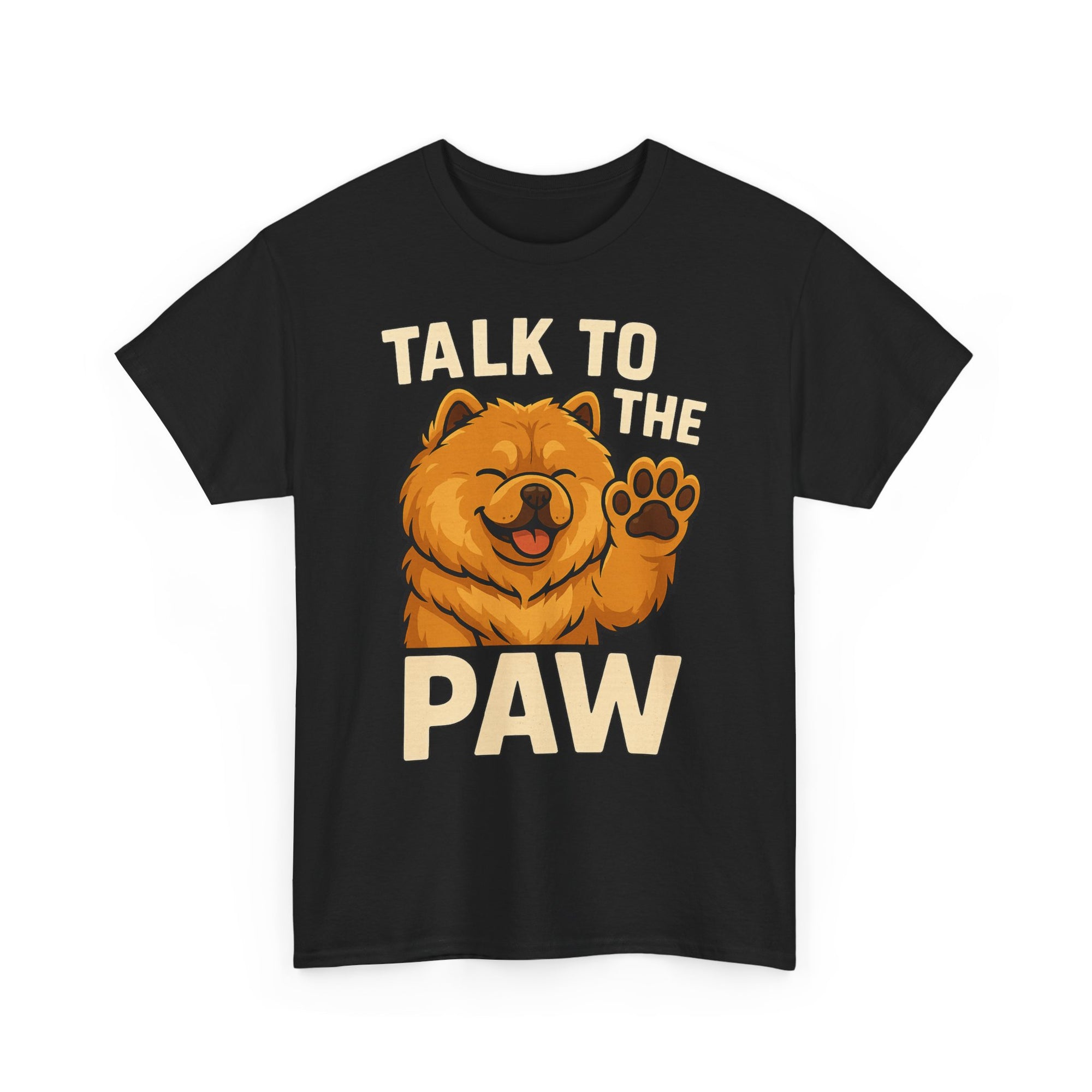 Unisex Heavy Cotton Tee - Talk To The Paw