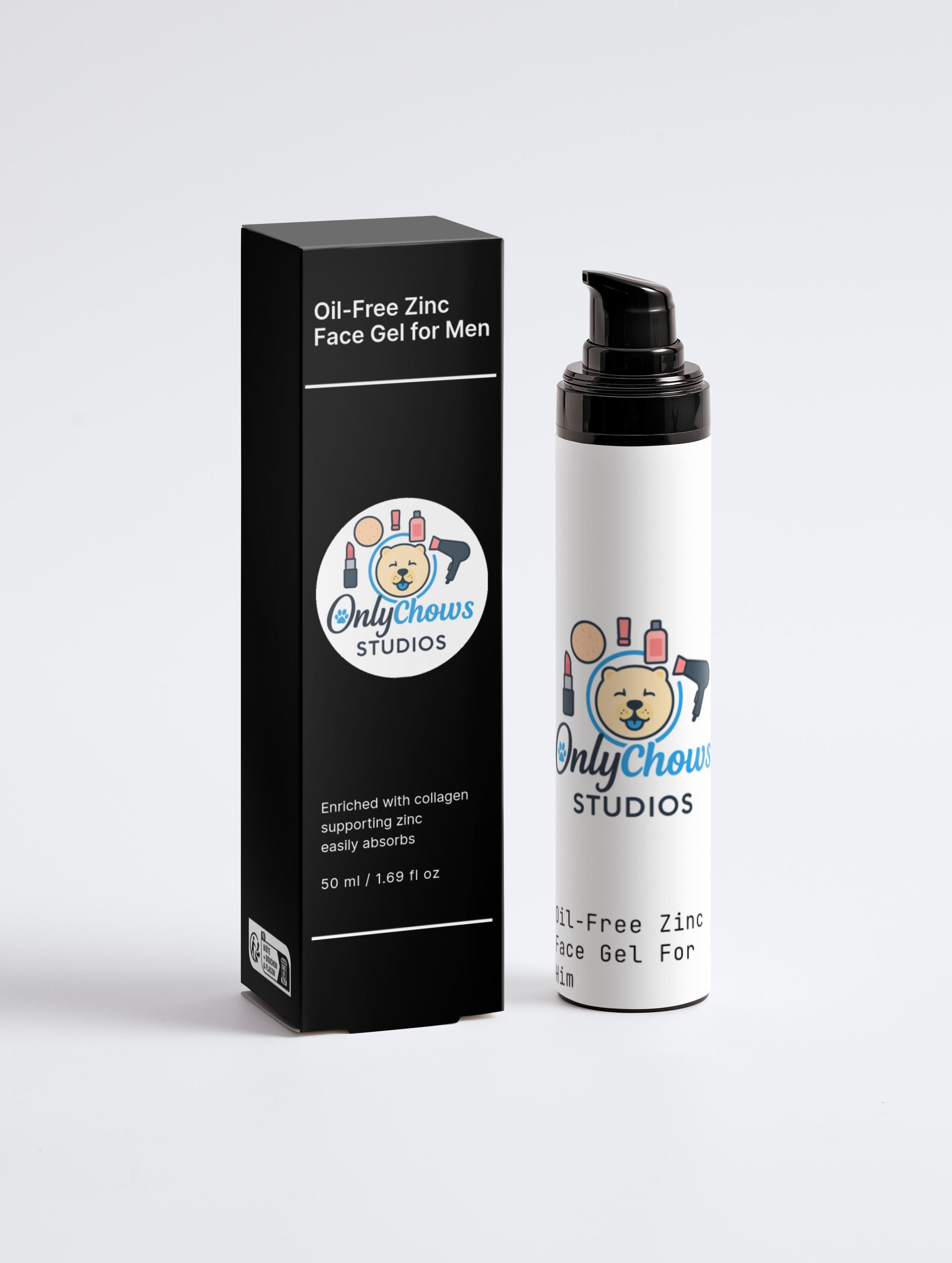 Oil-Free Zinc Face Gel for Men